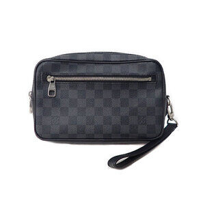 Louis Vuitton Damier Graphite Black Pochette Kasai Shoulder Bag